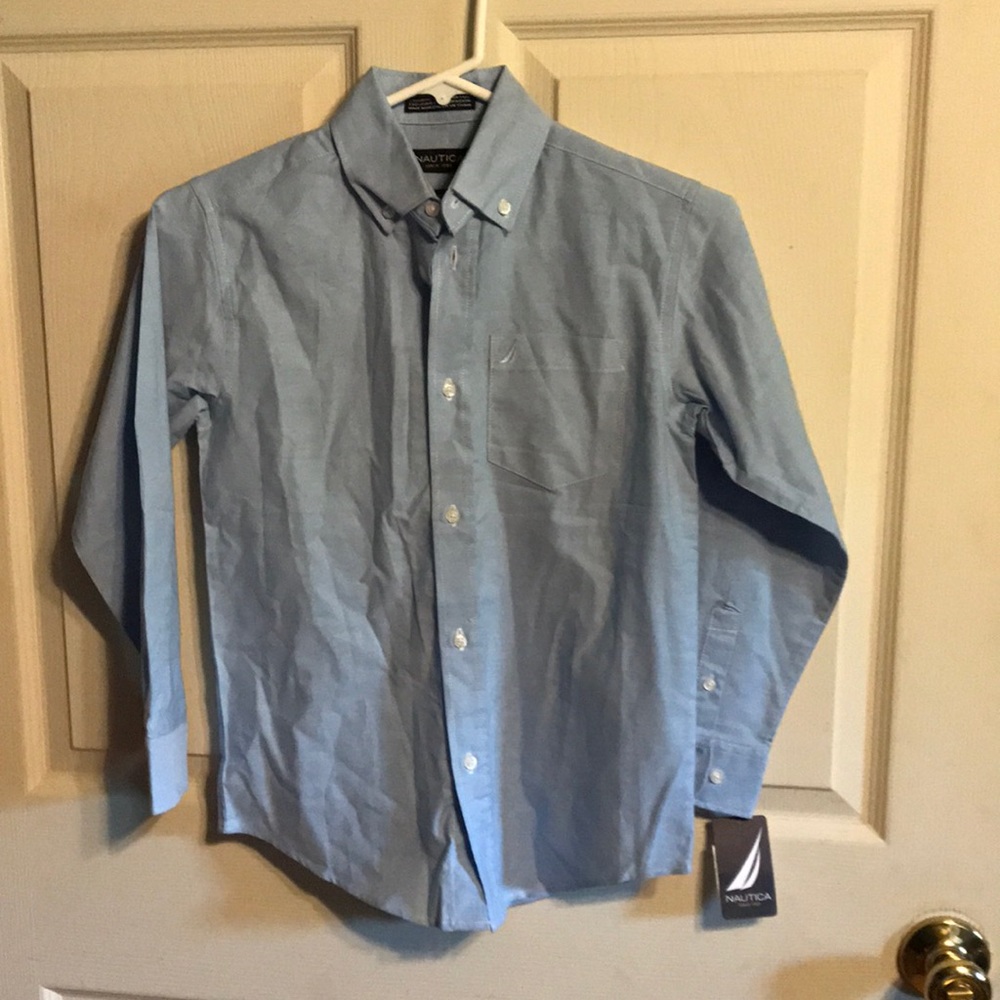 Nautical dress shirt
